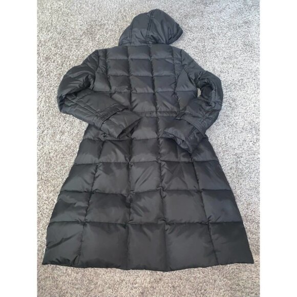 Michael Kors Size XS Long black puffer jacket full zip coat - Picture 2 of 11